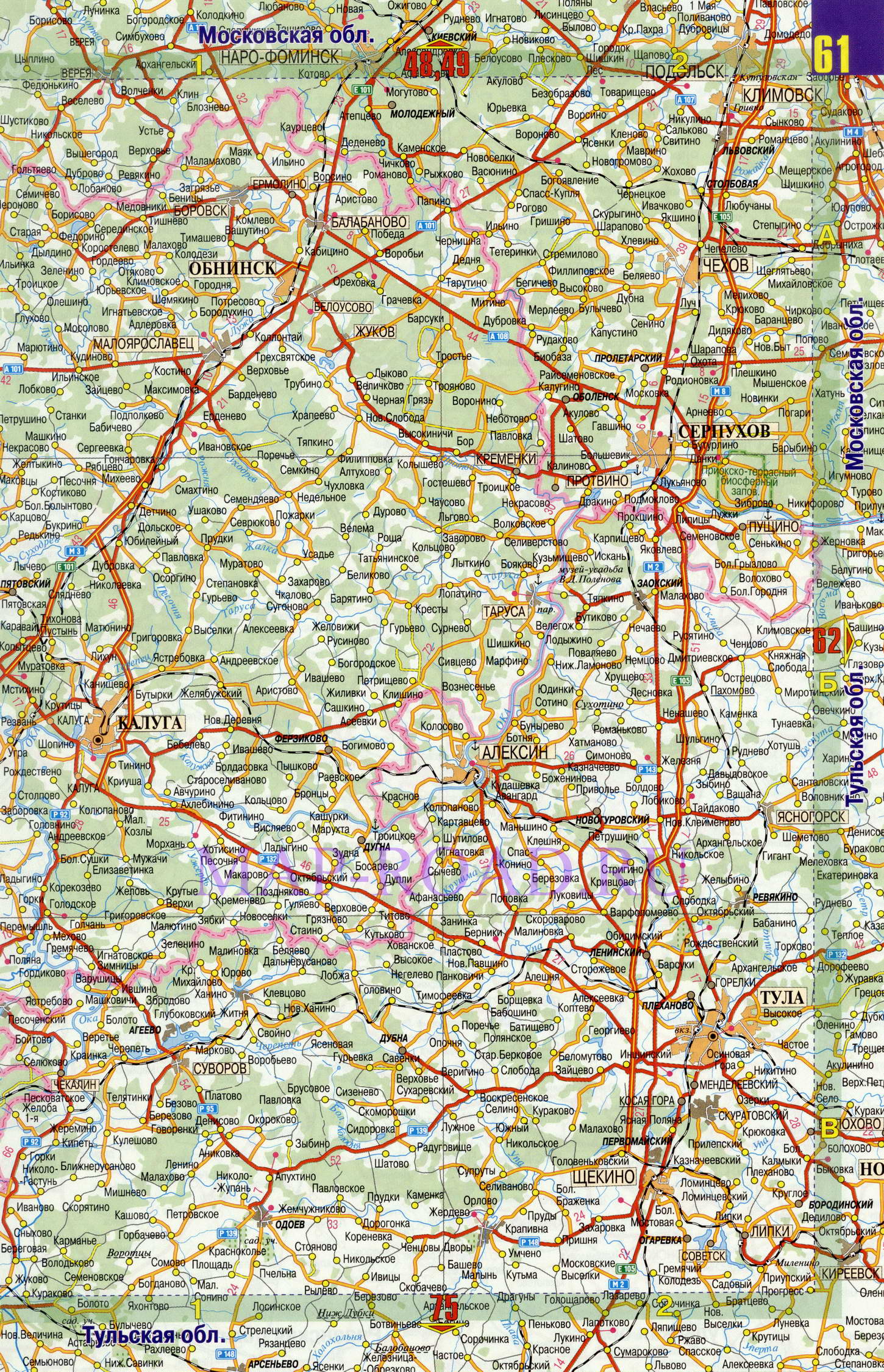 Карты тульских дорог. Карта автодорог Тульской области подробная. Карта дорог Тульской области подробная. Карта Тульской области с районами и дорогами. Карта дорог Тульской области автомобильных подробная.